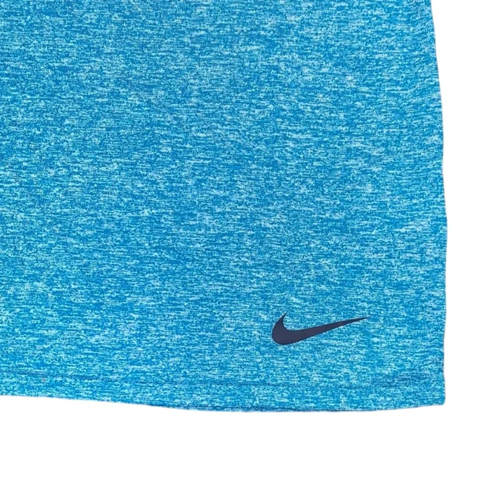NIKE: Women’s Dri-Fit Short Sleeve Turquoise Blue Shirt - Size Medium